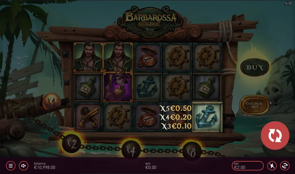 Barbarossa DoubleMax Slot